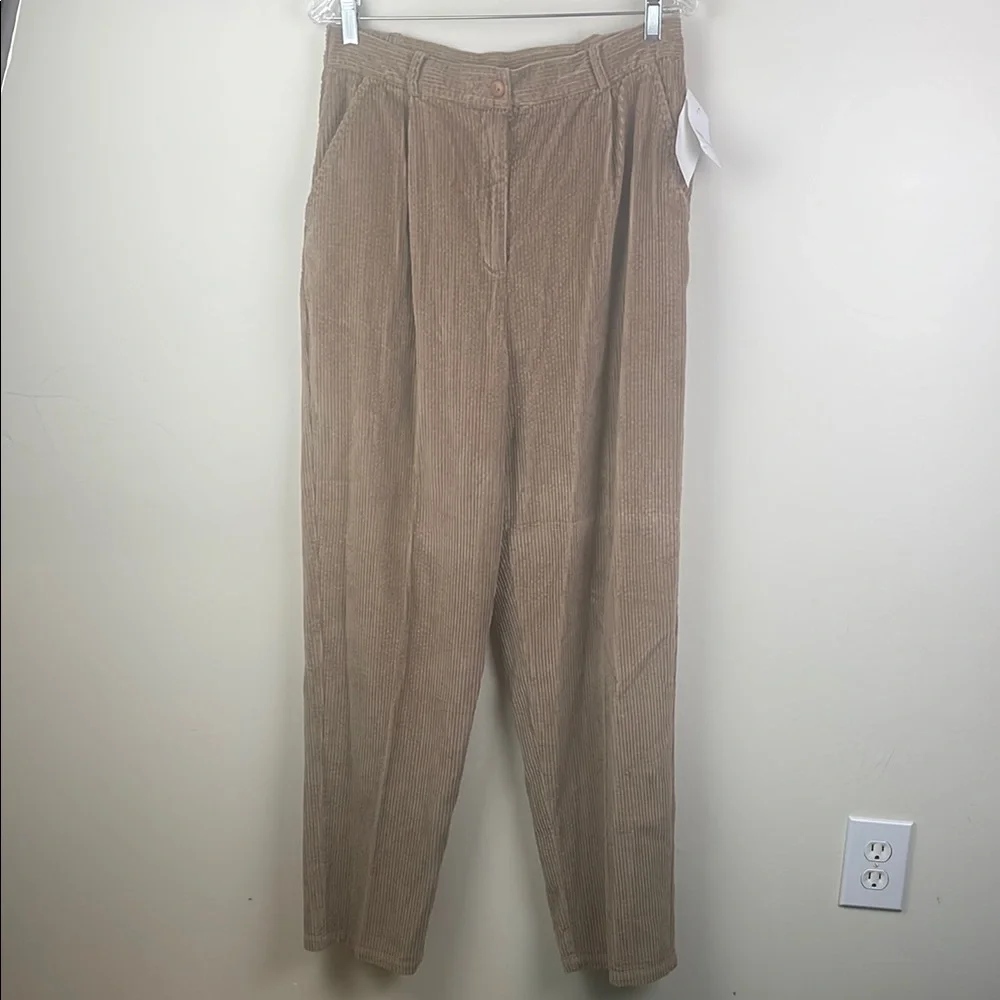 Deadstock Vintage J.Jill High Waist Corduroy Pants